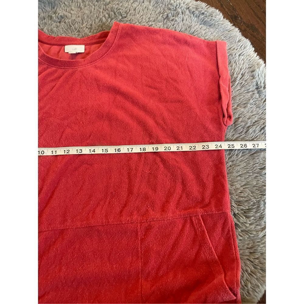 J‎ Jill terry cloth sweatshirt style shift dress size large - Picture 4 of 7